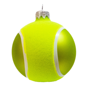 Medium Shape - Sport Tennis - Personalised Christmas Bauble