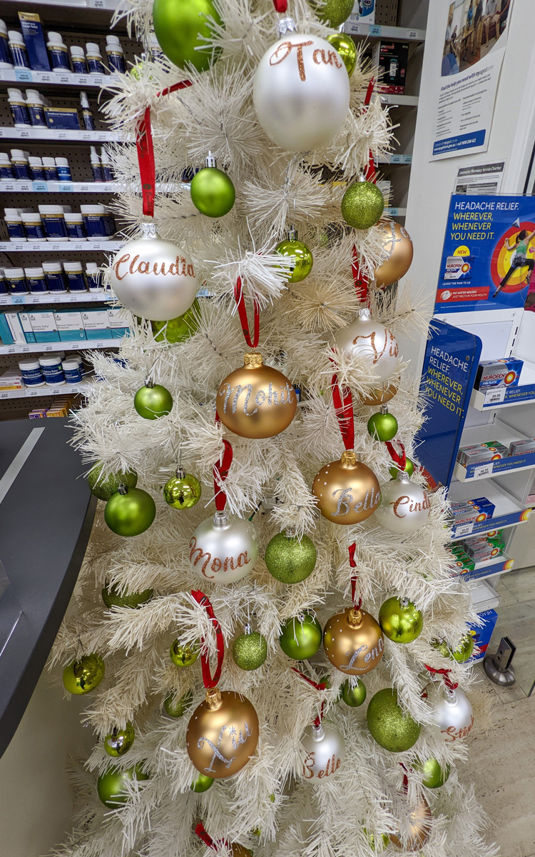 Priceline - Christmas Tree with BaubleUp